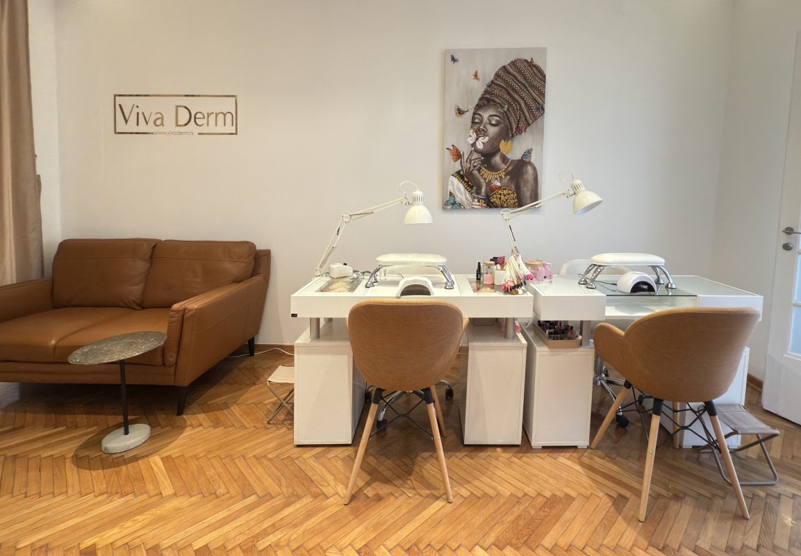 Enterijer salona Viva Derm u Beogradu